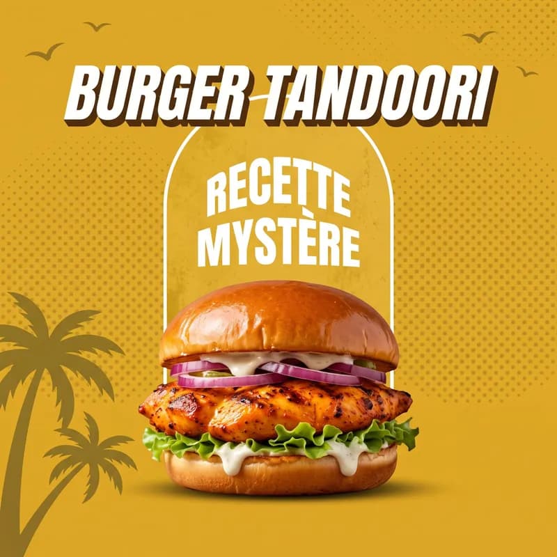 Burger Tandoori