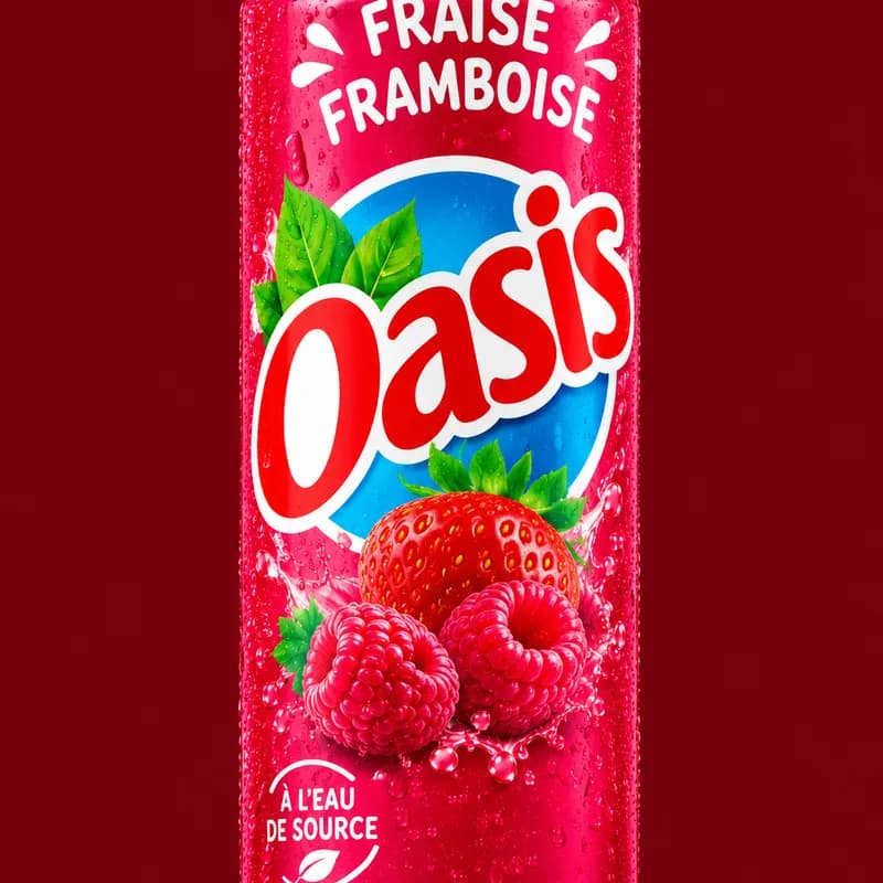 Oasis fraise framboise